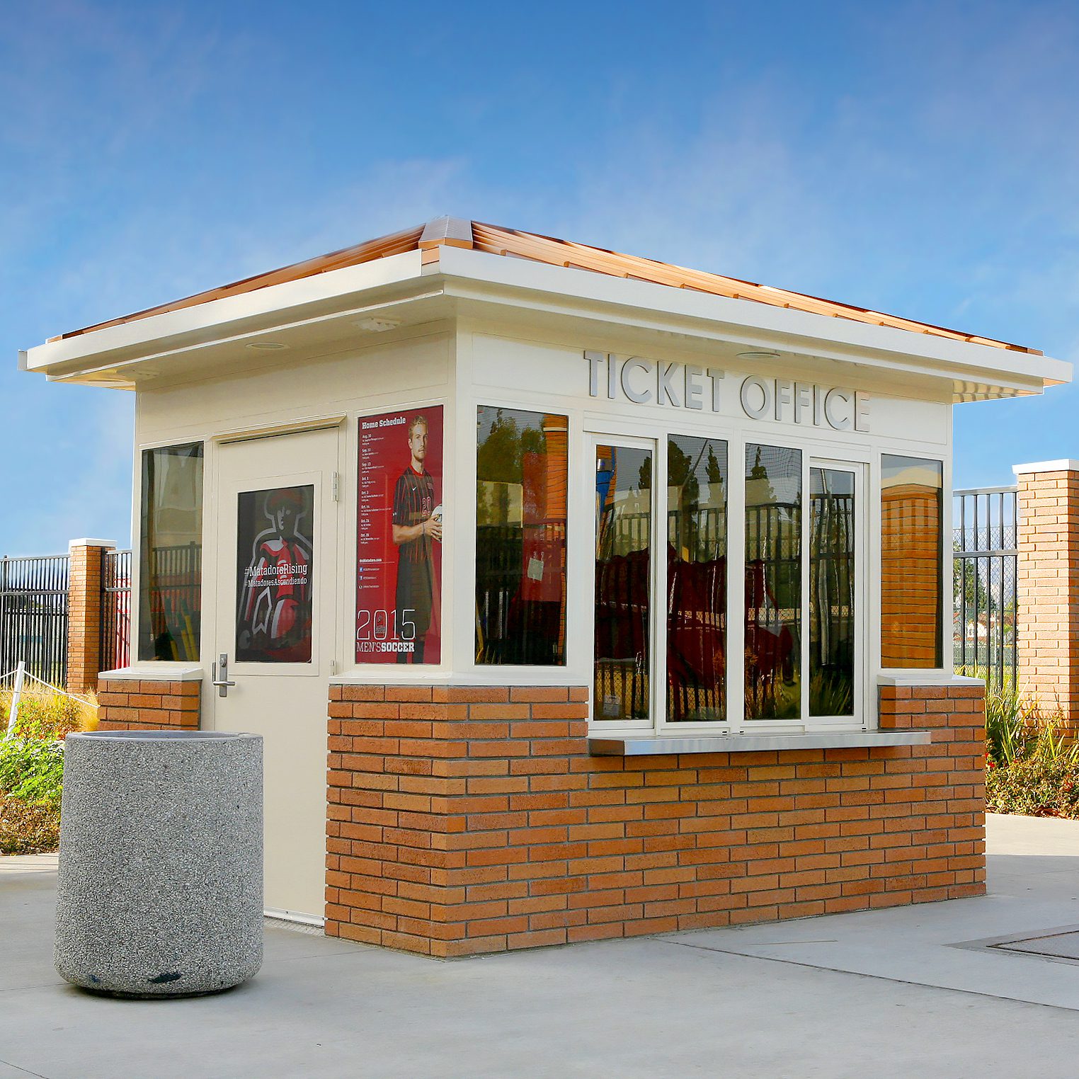 Custom Designed Ticket Office