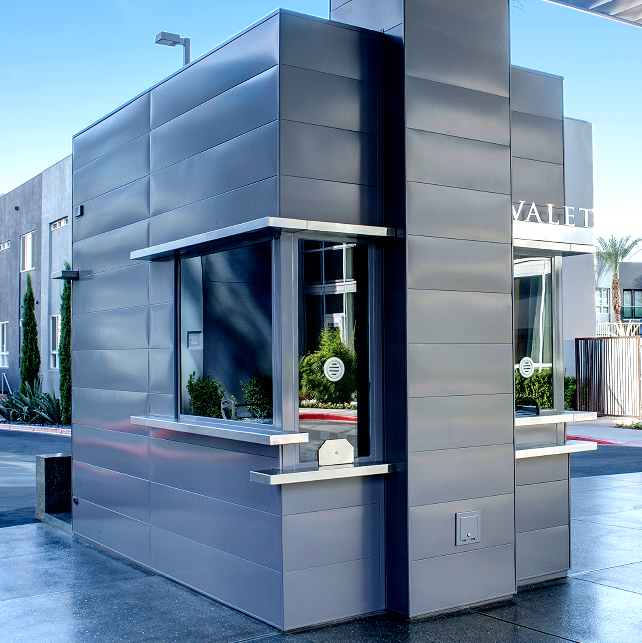 Custom Valet Booth