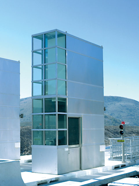 2-Story Stainless Toll Booth