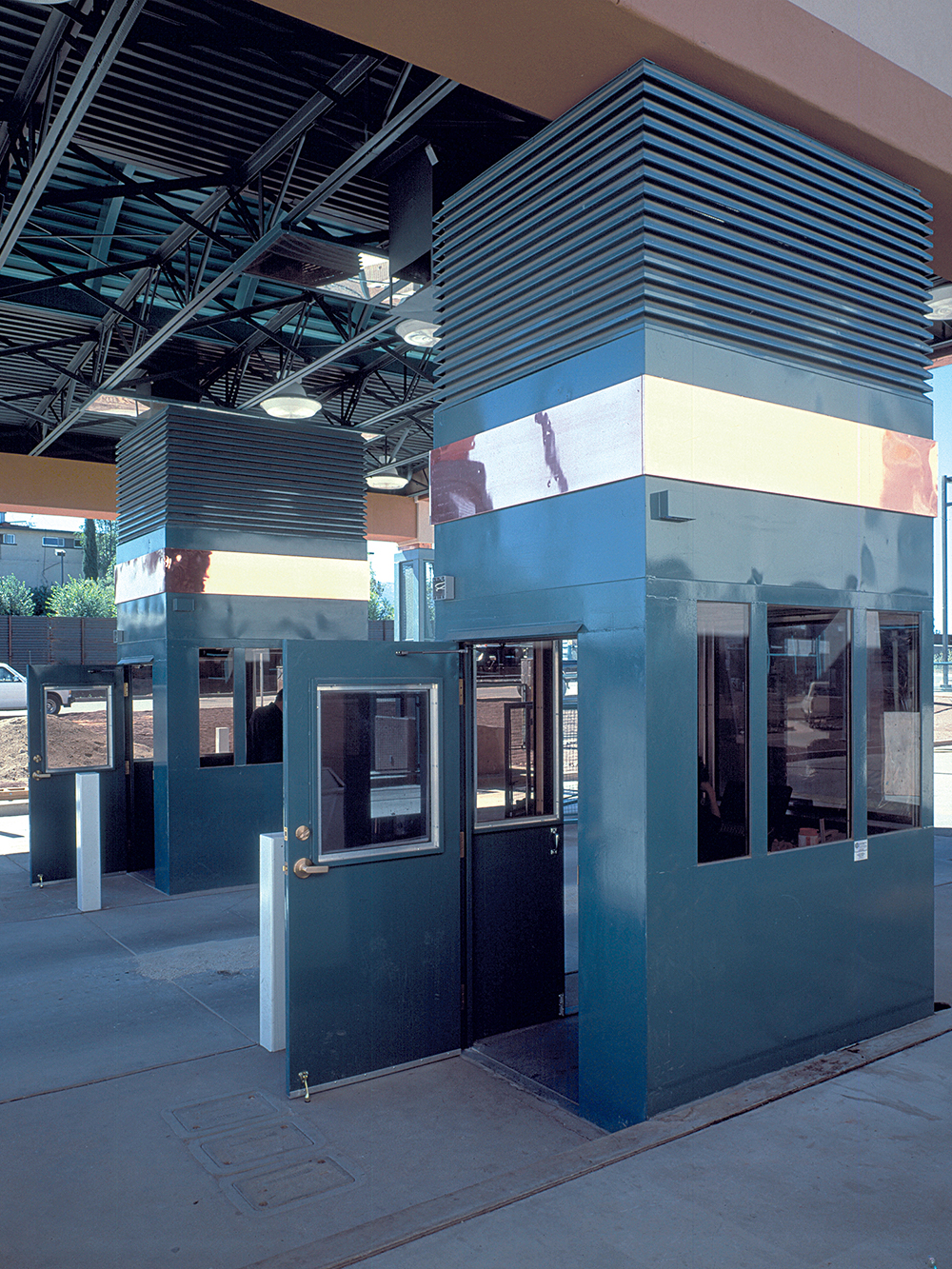 High security booths