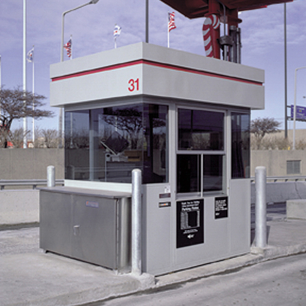Cashier booths