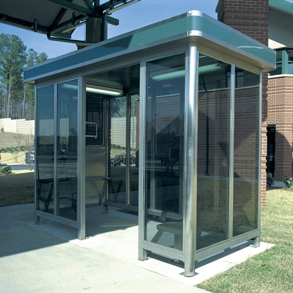 Custom transit shelter