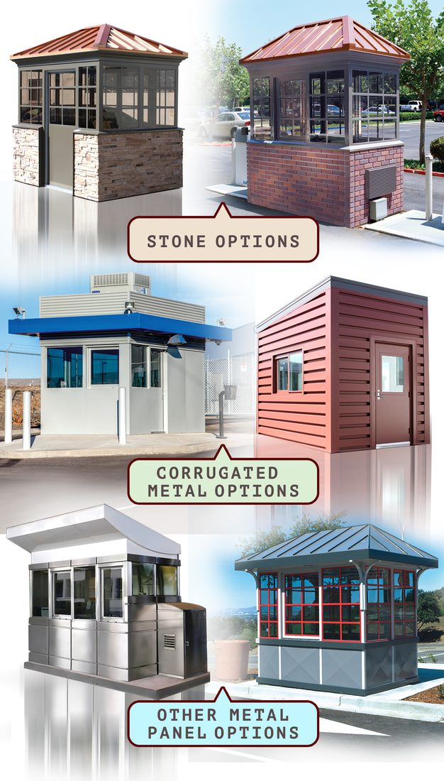 Importance of Exterior Finishes for Your New Guard Booth
