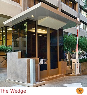 Small Size Security Booth